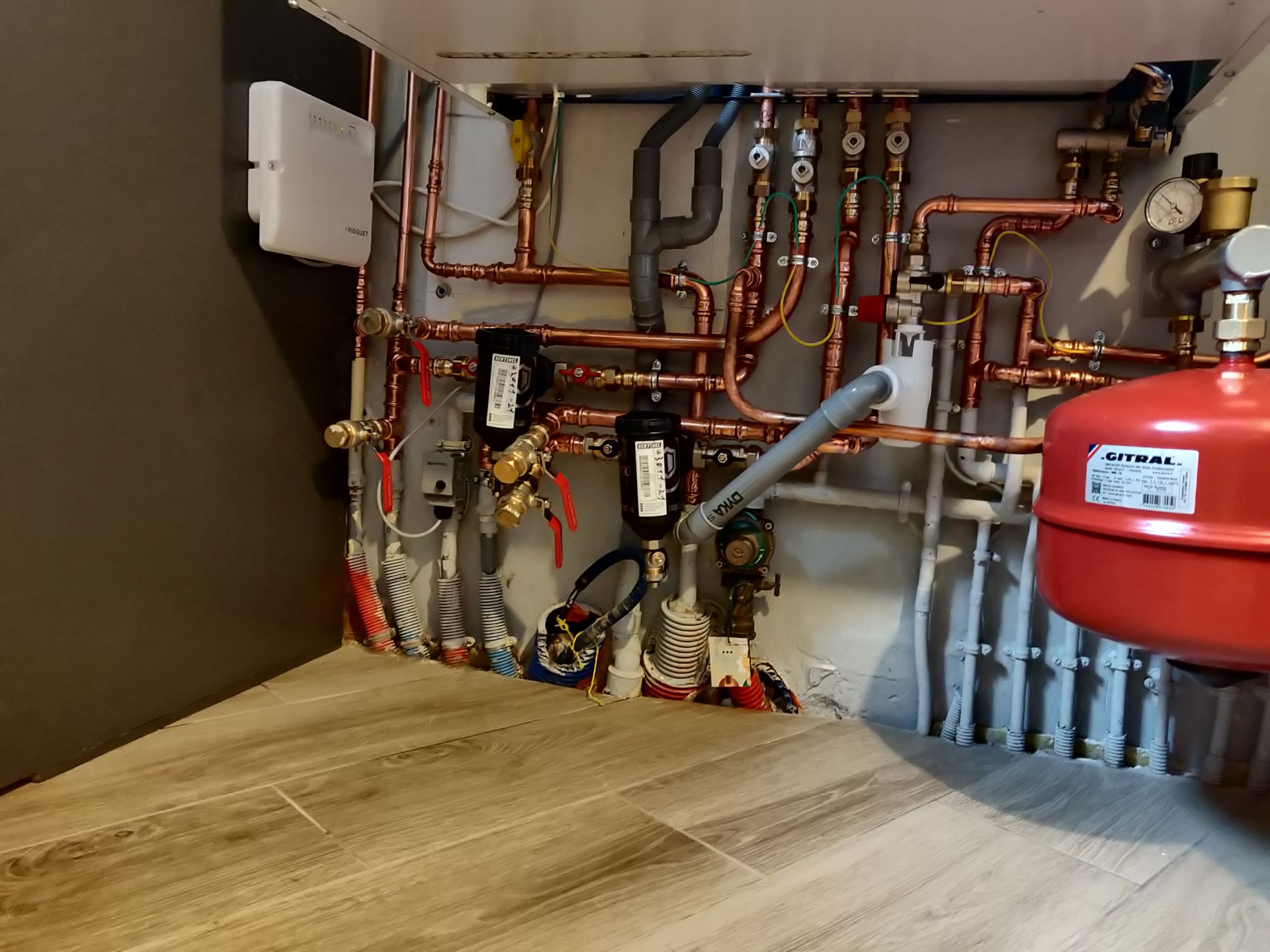 Installation de chauffage