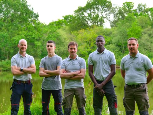 Equipe des Etablissements Fresneau